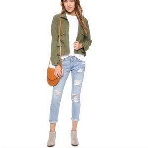 True Religion Audrey Mid Rise Slim Boyfriend Jeans Light Wash